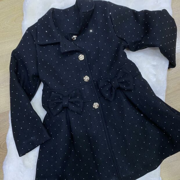 ΠΑΛΤΟ ΜΑΥΡΟ ΜΕ ΣΤΡΑΣ