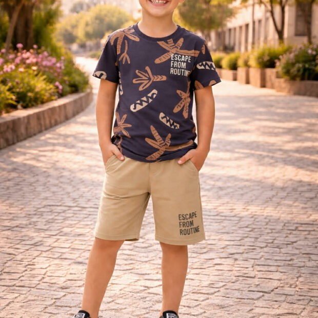 Trax Σετ Καλοκαιρινό 2τμχ Ανθρακί