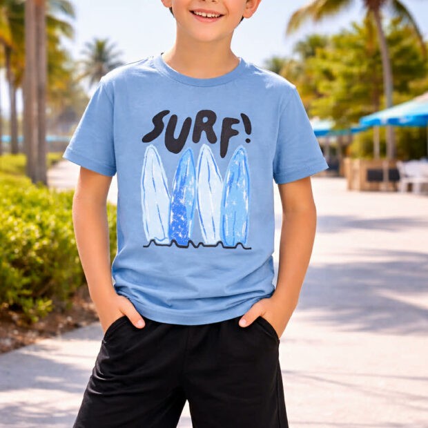 Trax Παιδικό Σετ με Σορτς Καλοκαιρινό 2τμχ Μπλε Ραφ