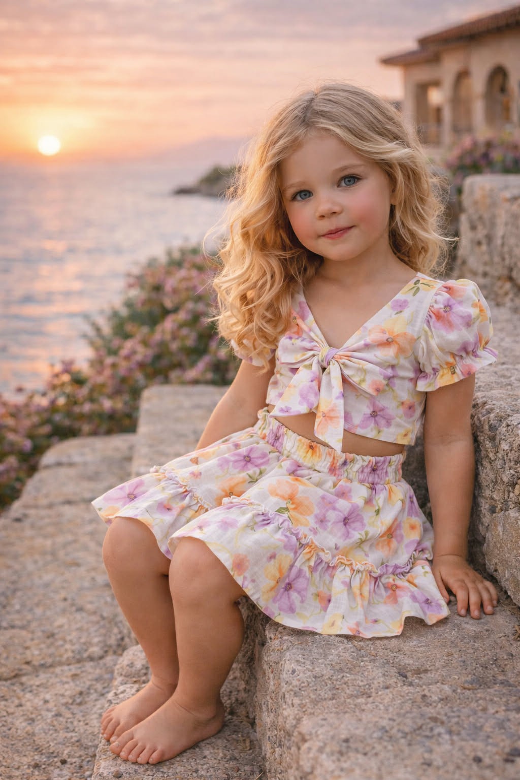 Sweet BabyΠαιδικό Σετ με φουστα Καλοκαιρινό 2τμχ - Image 2