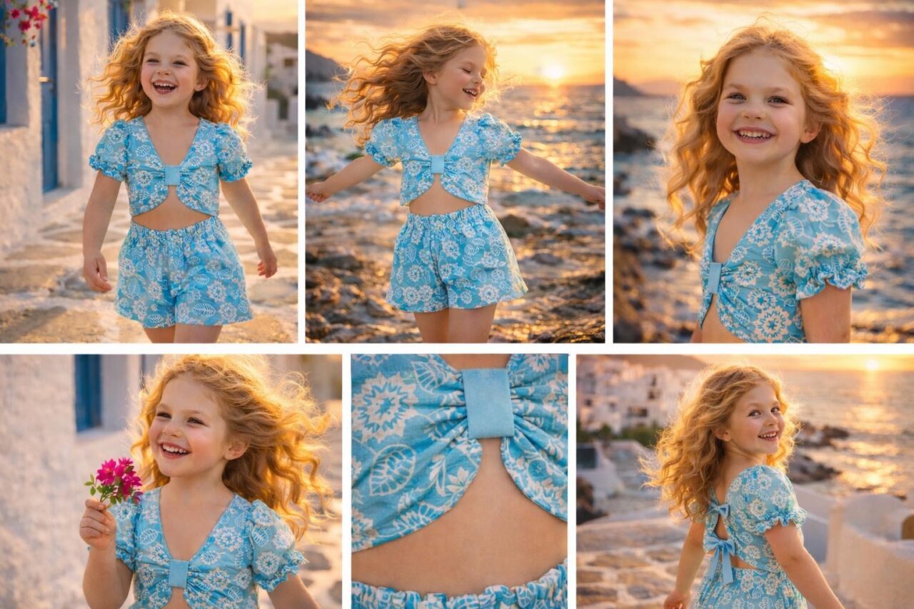 Sweet BabyΠαιδικό Σετ με Σορτς Καλοκαιρινό 2τμχ - Image 3