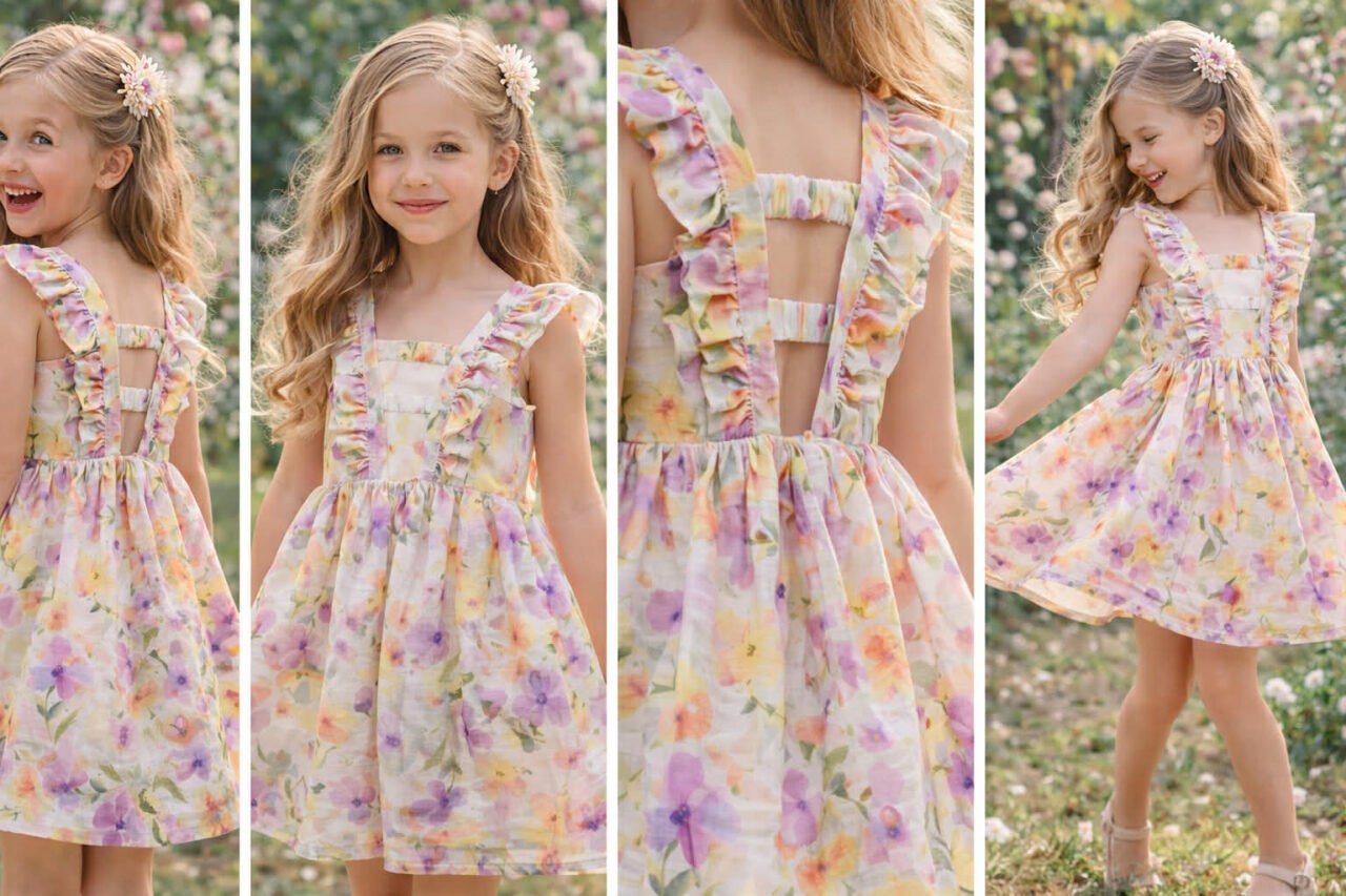 Sweet Baby Παιδικό Φόρεμα Αμάνικο Πολύχρωμο - Image 2